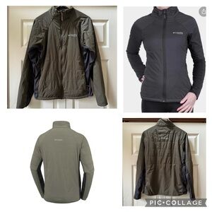 Columbia Sportswear Titanium Alpine Traverse Polartec Lightweight Jacket small